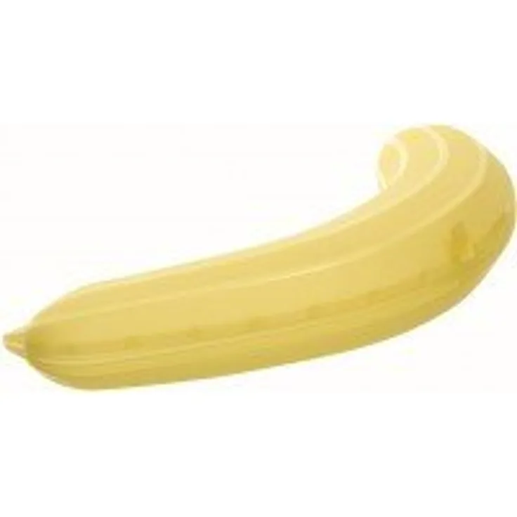 Rotho Fun Bananenbox, Kunststoff BPA-frei, gelb, 0.45 Liter 24,5 x 12 x 5,1 cm