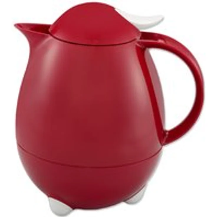 Leifheit Columbus Isolierkanne, 1 l, dunkelrot – Bild 1