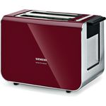 Siemens TT86104 Toaster - 860 Watt - für 2 Scheiben - wärmeisoliertes Gehäuse - cranberry red