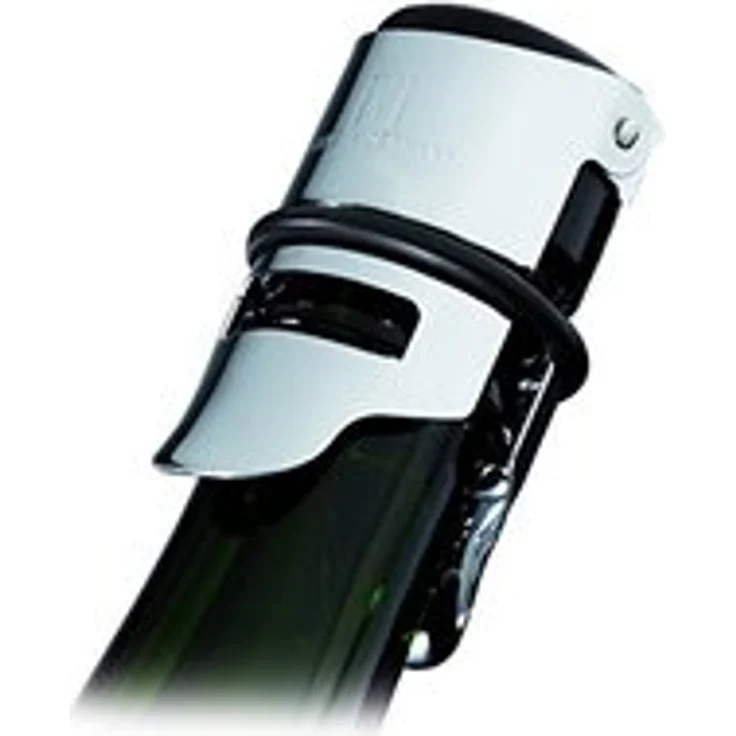 Westmark Sektflaschenverschließer, Verchromter Stahl Gummi, Vermo, Silber, 6012556C