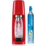 sodastream spiritbi Spirit, Kunststoff, rot, 18,6 x 13 x 43 cm - Preisvergleich