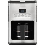 Krups KM442D Premium Filter-Kaffeemaschine, 10-15 Tassen, 1,000 W, programmierbar, edelstahl-schwarz
