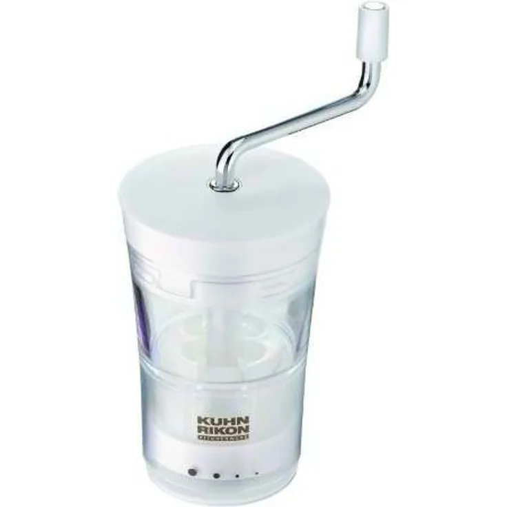 Kuhn Rikon Gewürzmühle Transparent Spice Grinder in weiß