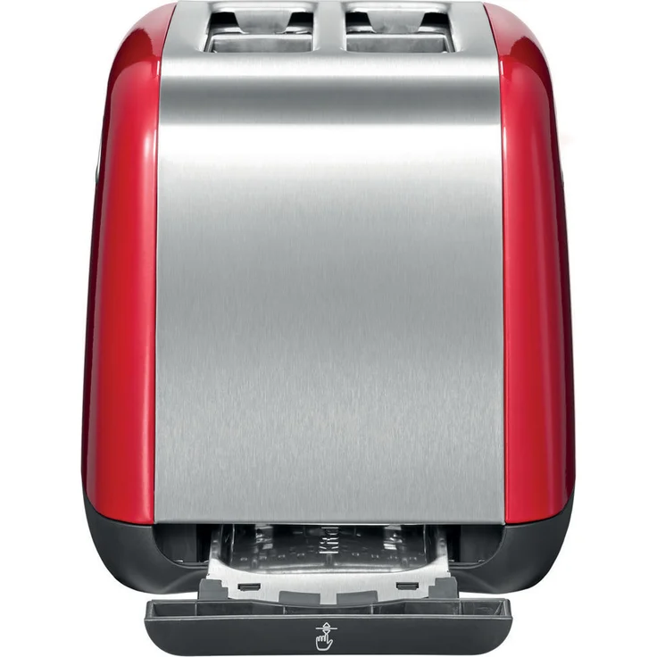 KitchenAid 5KMT221EER Doppelschlitztoaster, 1100W, 7 Bräunungsstufen, rot – Bild 4