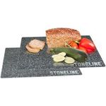 STONELINE Glasschneidebrett, 2-teilig