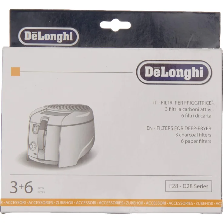 DeLonghi 5512510041 Original F28/D28 Serie Friteuse Filter