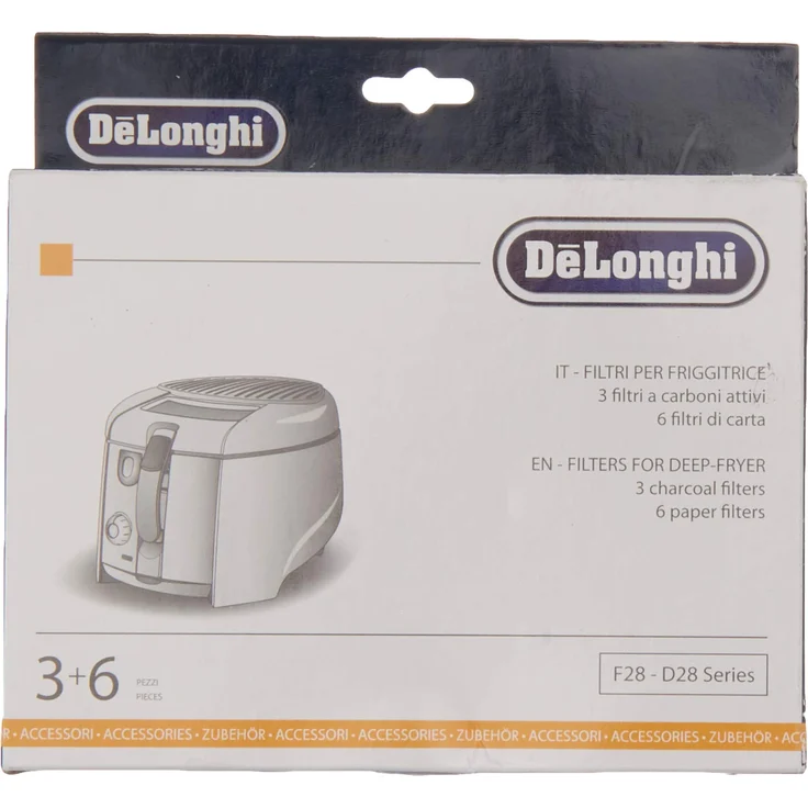 DeLonghi 5512510041 Original F28/D28 Serie Friteuse Filter