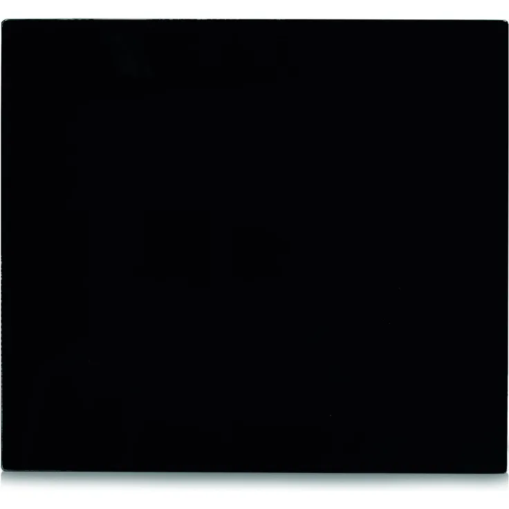 Zeller 26284 Herdblende--Abdeckplatte, Glas, schwarz