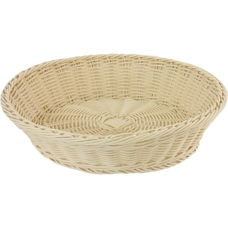 Contacto Polyrattan-Korb, rund 38 cm