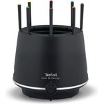 Tefal EF256812 Fondue aus Edelstahl & Design mit isolierender Wand, 8 Gabeln, spülmaschinenfest und sicher, alles macht alles mit der innovativen Thermo-Resect-Technologie.