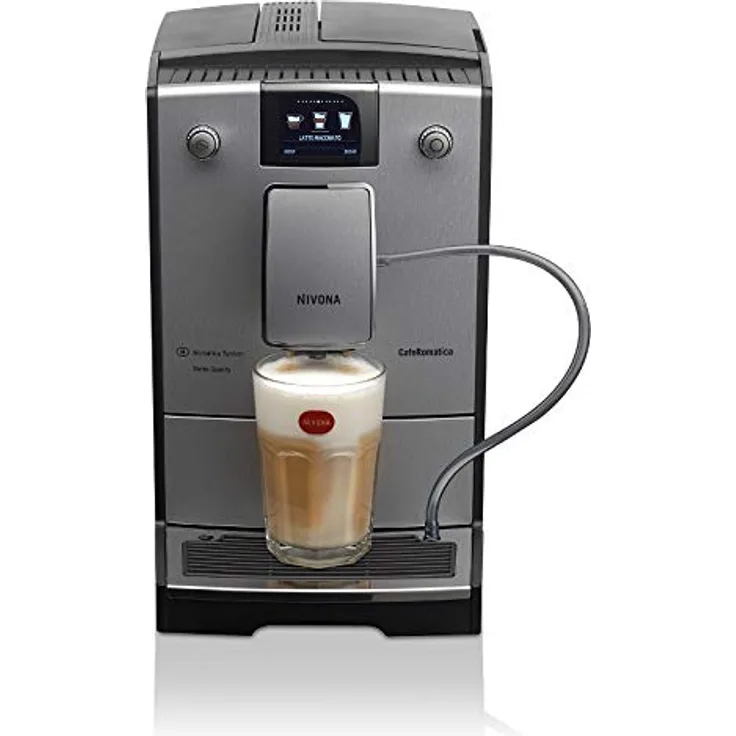 Nivona CafeRomatica 769 Kaffeevollautomat, Wasserfilter, Display, App-Connection, OneTouch Funktion, mit Milchsystem und integriertem Mahlwerk