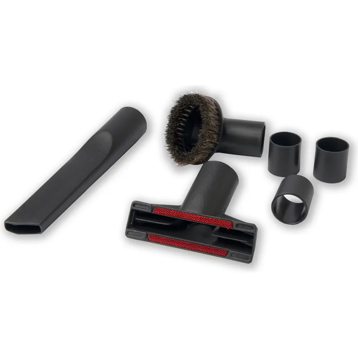 eVendix 3-teiliges Düsen-Set Bürsten-Set | Fugendüse + Möbelpinsel+ Polsterdüse |Passt für Rohraußendurchmesser 35-32 mm | universal - für alle Staubsauger
