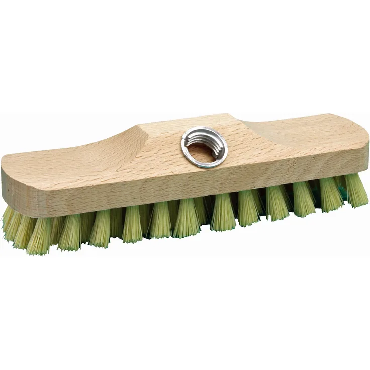 Bürstenmann Schrubber mit Griff und Nagel Loch