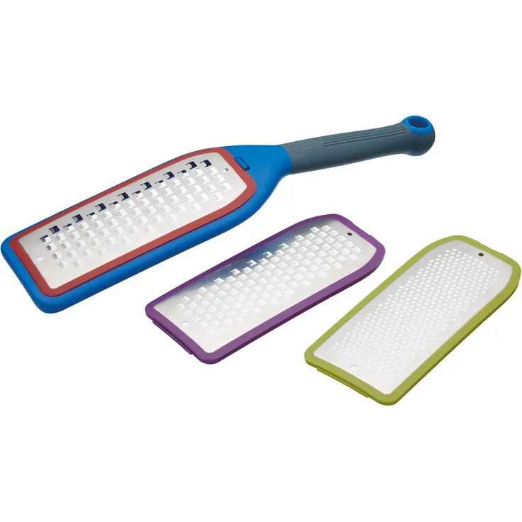 Colourworks CW3IN1GRAT 3 in 1 Käsereibe, Plastik