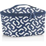 reisenthel coolerbag S pocket signature navy Kühltasche, 2,5L, 22,5 x 12 x 18,5 cm, blau,