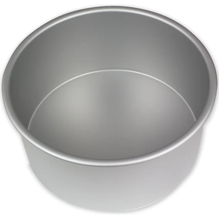 PME RND084 Runde Backform aus eloxiertem Aluminium, 203 x 102 mm, Silver, 20.3 cm – Bild 1