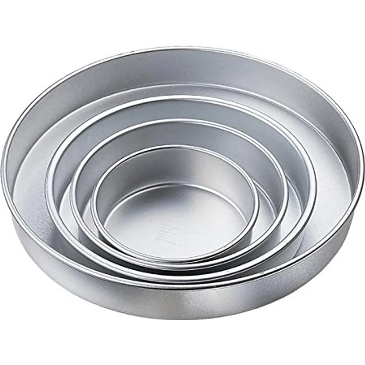 Wilton Großes Rundes Kuchenformen-Set, Performance Pans, 4-Teilig