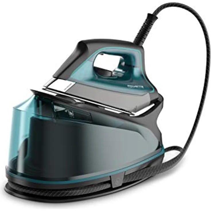 Rowenta Compact Steam Dampfbügelstation 6.3 bares Blau-Schwarz – Bild 1