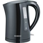 SEVERIN Wasserkocher, 1,5 L, ca. 2.200 W, WK 3498, Schwarz