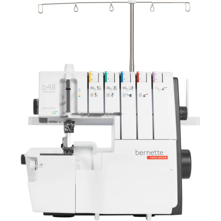 Bernette b48 Funlock Overlock-Nähmaschine, weiß