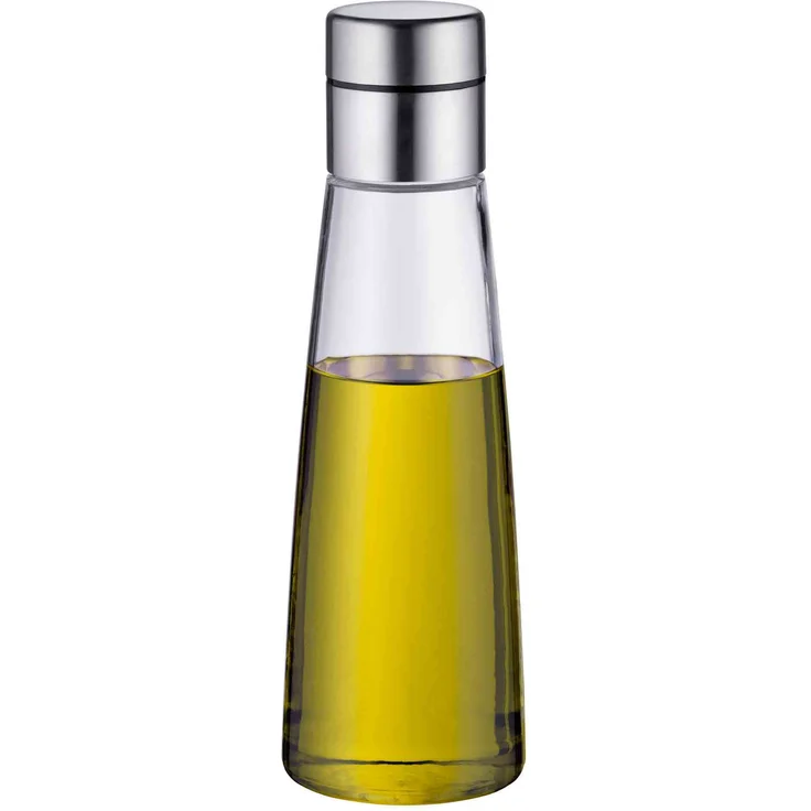 WMF De Luxe Essig- & Ölspender, 500 ml, Essig und Öldosierer, Cromargan Edelstahl poliert, Glas, spülmaschinengeeignet – Bild 1