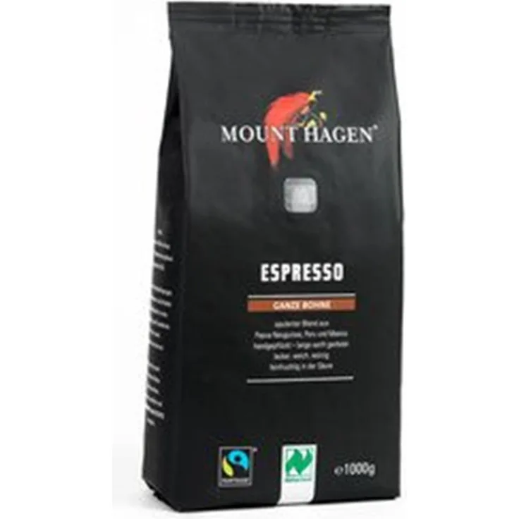 Mount Hagen Espresso ganze Bohne 1kg