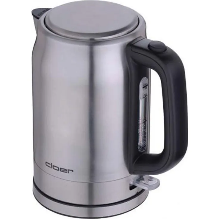 Cloer 4529 Wasserkocher 1,7L aus Edelstahl, 1.7 liters