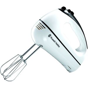 Bild für Russell Hobbs Aura Handmixer (5 Geschwindigkeitsstufen, Turbofunktion, 2 Quirle, 2 Knethaken, 380 Watt, 18965-56)