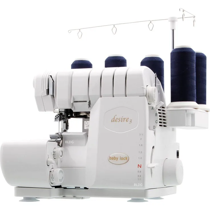 Babylock Desire3 Overlock-Nähmaschine, weiß