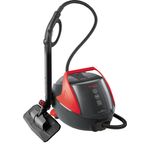 POLTI Vaporetto PRO 85_FLEXI Dampfreinigungsgerät mit 4,5 BAR, Wassertankkapazität 1.3 L, Dampfdüse Vaporflexi, 1100 Watt, Schwarz-rot, tötet und beseitigt 99,99% der Viren, Keime und Bakterien