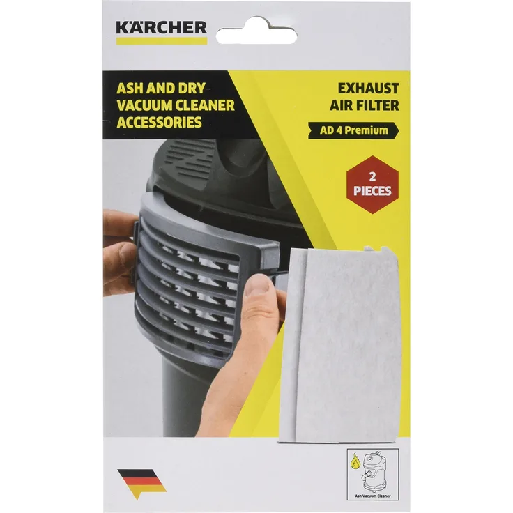 KÄRCHER 2.863-262.0 Abluftfilter AD 4 Premium (für Asche- und Trockensauger)