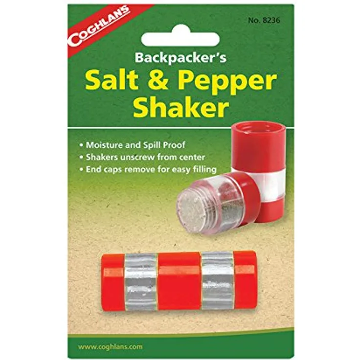 Coghlans Salz-Pfefferstreuer rot