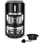 ROMMELSBACHER Tee Automat TA 1200-5 Programme, 4 Brühtemperaturen (80-85-90-100 °C), Ziehzeit bis 10 Min. einstellbar, Warmhaltefunktion, Startzeitvorwahl, Glas-Teekanne, Edelstahl-Teesieb, 1200 W 