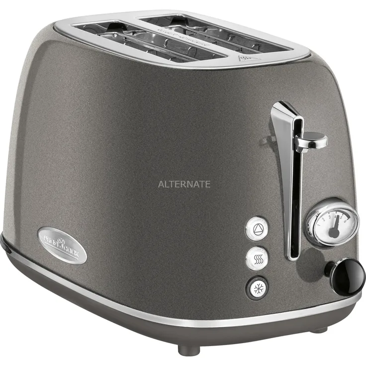 ProfiCook Vintage PC-TA 1193 Toaster, grau
