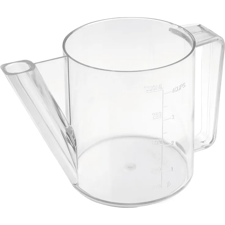 Westmark Fett-Trenn-Kanne, Degraissier-Kanne, Füllvolumen: 1 Liter, Kunststoff, Transparent, 30712260