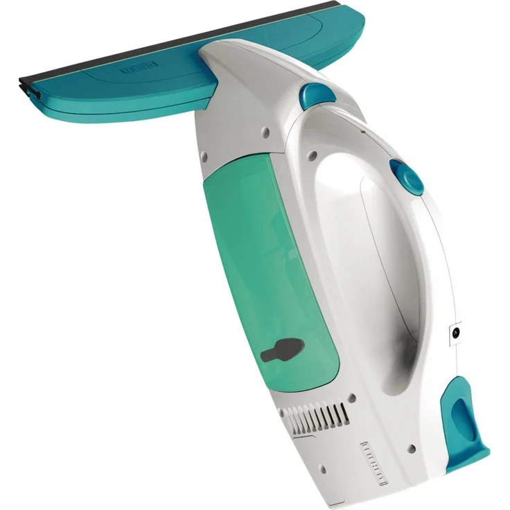 Leifheit Fenstersauger Set Dry and Clean mit Stiel 51001 für 360° streifenfreie Reinigung, Fensterreiniger verwendbar bis zu 35 min, Fensterputzer mit Stand-by-Automatik und Click-System – Bild 3