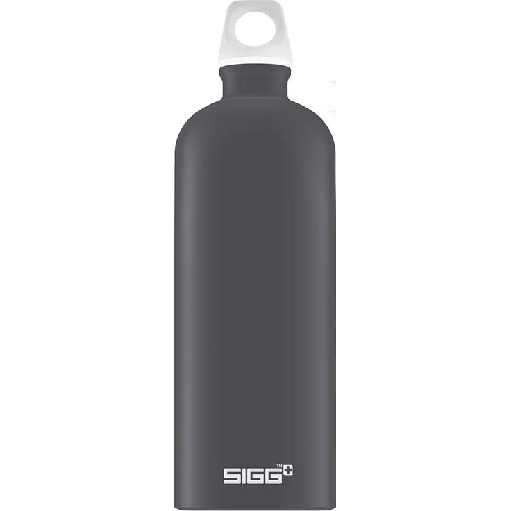 Sigg Lucid Shade Touch, Design Trinkflasche, 1 L, Aluminium, BPA Frei, Schwarz, 1.0 L – Bild 1