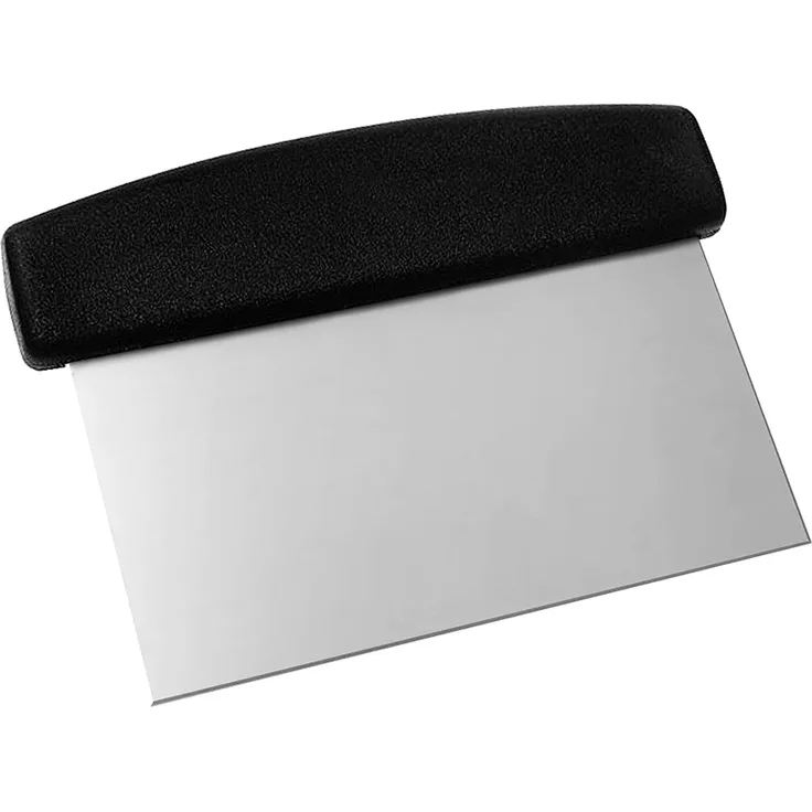 FMprofessional Teigabstecher 16x8cm INOX, Kunststoff, Schwarz, ca. 16cm
