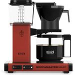 Moccamaster Filter Kaffeemaschine KBG Select, 1.25 Liter, 1520 W, Brick Red