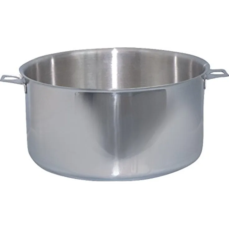 DeBuyer Kasserolle-Bratentopf, Edelstahl, Silber, 28 cm