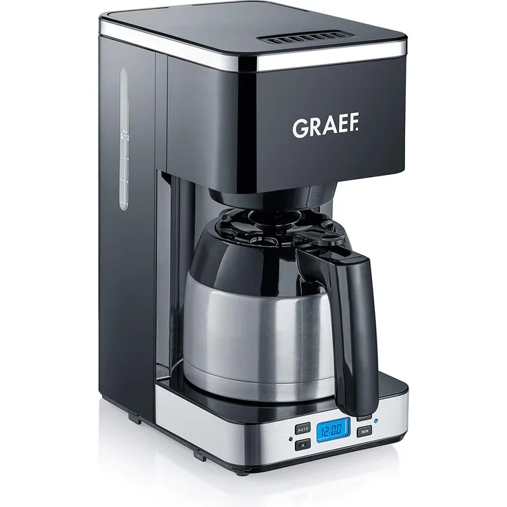 Graef FK512EU Filterkaffeemaschine, 900, schwarz