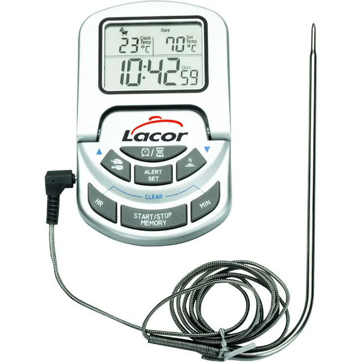 Lacor 62498 Themometer, elektronisch, Messfühler