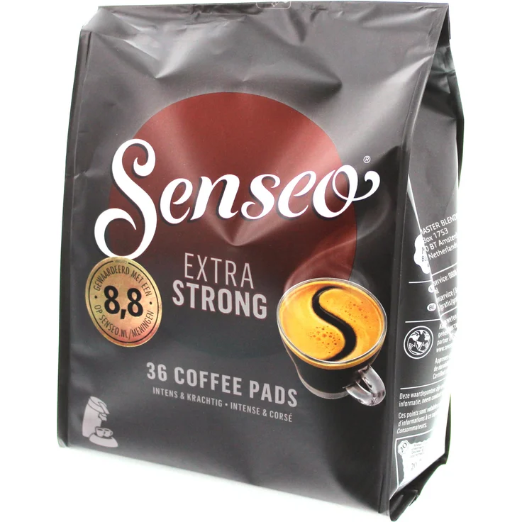 Senseo Kaffeepads Extra Strong / Extra Kräftig, Intensiver und Vollmundiger Geschmack, Kaffee für Kaffeepadmaschinen, 36 Pads – Bild 3