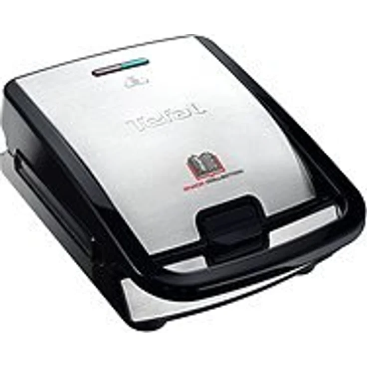 Tefal SW854D SW854D16 Sandwichmaker, Schwarz, Edelstahl – Bild 1