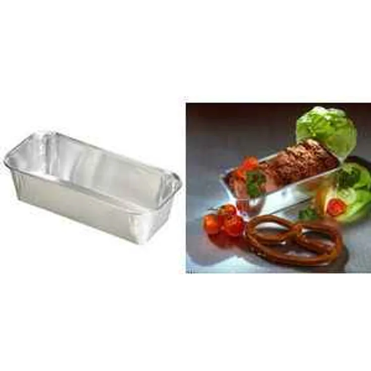 PAPSTAR Aluminium-Kastenform, rechteckig, 1.009 ml