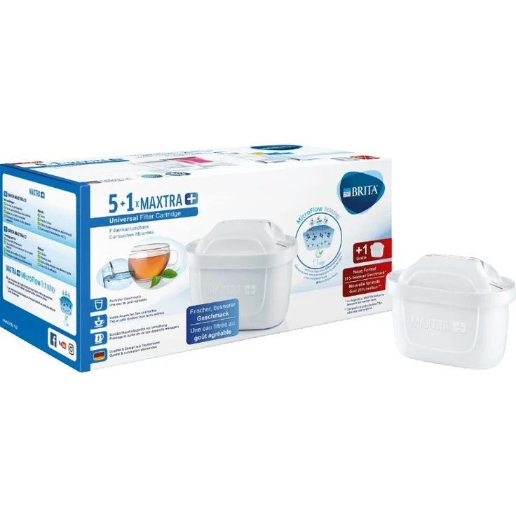 Brita Maxtra+ Filterkartuschen Wasserfilter 5 + 1 – Bild 1