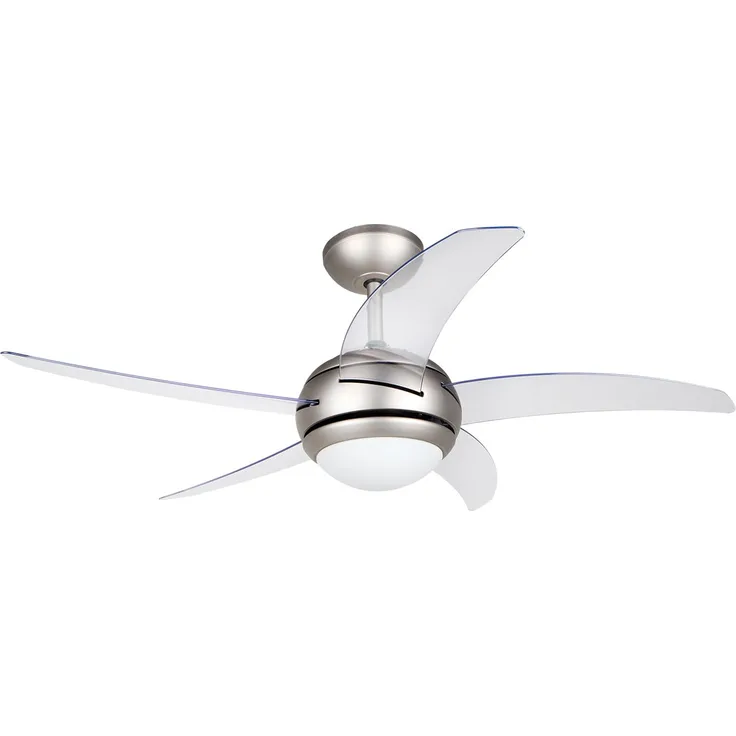 Orbegozo CP 54132 – Deckenventilator, Durchmesser 120 cm, 55 W, 3 Geschwindigkeiten, Fernbedienung, 5 transparente Flügel