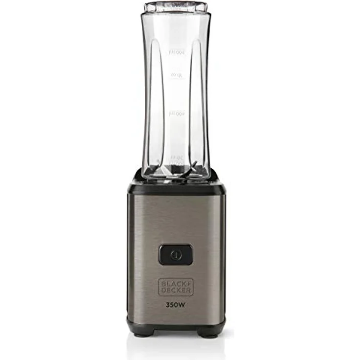 Black + Decker ES9120030B BXJBA350E Standmixer, 300, Edelstahl, rostfrei, 600 milliliters, Grau – Bild 1