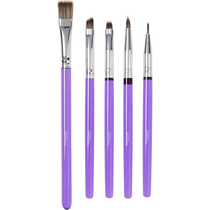 Wilton Pinsel-Set, Kuchen Verzieren- Bemalen, 5er-Set – Bild 1