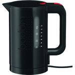 Bodum Bistro Elektrischer Wasserkocher (Automatisches Abschalten, 2200-Watt, 1,0 liters) schwarz